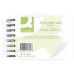Q Connect Spiral Bound Duplicate and Triplicate Books
