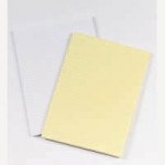 Q Connect Memo Pad, A4, Ruled Feint, 60 Leaf, Yellow