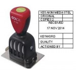 Q Connect Custom Made Rubber Date Stamp 70x50mm