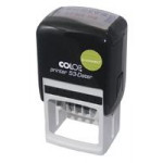 Q Connect Custom Made Self-Inking Date and Text Stamp