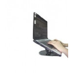 Q Connect Aluminium Laptop Stand, Black, Each