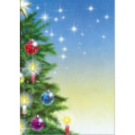 Decadry Illustration Christmas Themed Paper - Christmas Light