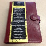 London Strand Personal Organiser, Burgundy
