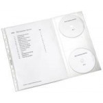 Leitz CD Combo Pocket, Pack Of 5