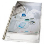 Leitz Expanding Pockets with Metal Strip, Pack Of 3