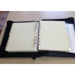 Filofax Metropol A5 Zipped Organiser, Black