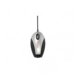 Q Connect Scroll Wheel Mouse, Silver/Black, Each