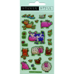 Paper Projects Stickers. Farm Animals. Each