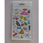 Paper Projects Stickers. Funny Faces. Each