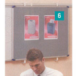Nobo Pro Rail Flipchart Holder, Each