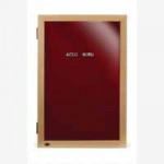 NOBO GLAZED LETTER BOARDS.