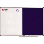 Nobo Elipse Combo Drywipe/Felt Boards