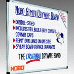 Nobo Professional Dry Wipe Whiteboard 900x600mm DB32, Each