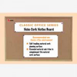 Nobo Cork Board Classic Oak