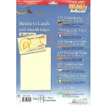 Decadry Parchment Champagne Business Cards, Pack of 120