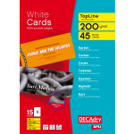 Decadry 200gsm Cards, Pack of 45