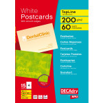 Decadry Post Cards, 200gsm, Pack of 60