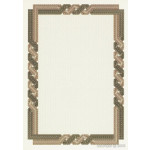 Decadry Certificate Paper, Twist Brown Beige