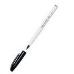 Pentel Indelible Marking Pen. 1mm. Black. Pack of 12