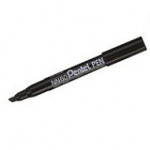 Pentel Permanent Marker, Chisel Tip, Black