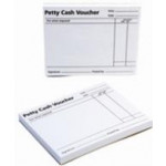 Petty Cash Voucher Pads, Pack of 10
