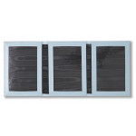 Tuscana Grain Leather 3 Print Travel Frame