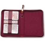 Montana Grain Leather Poker Case