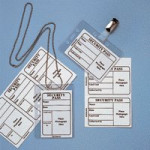 Security Badge - Landscape Or Portrait