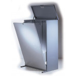 Vistaplan Anti-Tilt Metal Cabinet 4 Prong A0 Grey