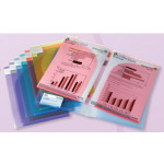 Tarifold Twin Pocket Presentation Folders, A4, Assorted Colours, Pack of 12, 511009