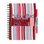 Pukka Project Book, Hardcover, Pink, A5
