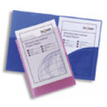Snopake Presentation Twinfile, A4, Clear, Pack of 5