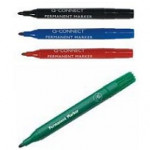 Q Connect Permanent Marker Bullet Tip
