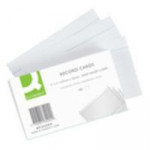 White Record Cards Plain/Ruled