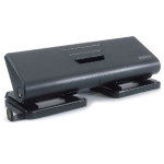 Rapesco 4 Hole Punch 75-P. Black. Each