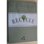 Recycled Writing Pad, A4, Plain Blue Paper with Guide Sheet, 50 Sheets
