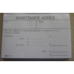 Ivy Remittance Advice Office Pad. Each