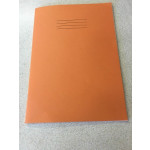 Rhino 9 x 7 inch Maths Exercise Book, 5mm, Orange Cover , Each
