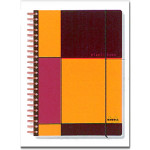 Rhodia Polypropylene Spiral Bound Elasti Book, A4, Each