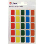 Coloured Rectangular Labels