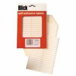 Blick White Labels in Office Packs