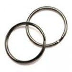 Stephens Round Split Keyrings, Pack of 100