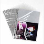 Rexel Nyrex Reinforced A4 Presentation Pockets, Pack of 25