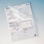 Rexel Superfine Folder, Polypropylene, Clear, Pack of 100, SFA4