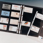 Rexel Business Card Pockets, Pack of 10