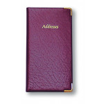 Montana Grain Leather Slim Pocket Address Books