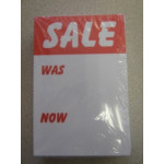 Sales 'Was' 'Now' Tickets
