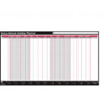 Sasco Annual Holiday Planner Unmounted 2017