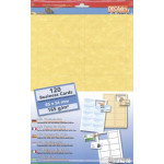 Decadry Business Cards, Parchment Gold, 165gsm, Pack of 120