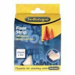 Sellotape Sticky Fixer Strip, 25mm x 3m